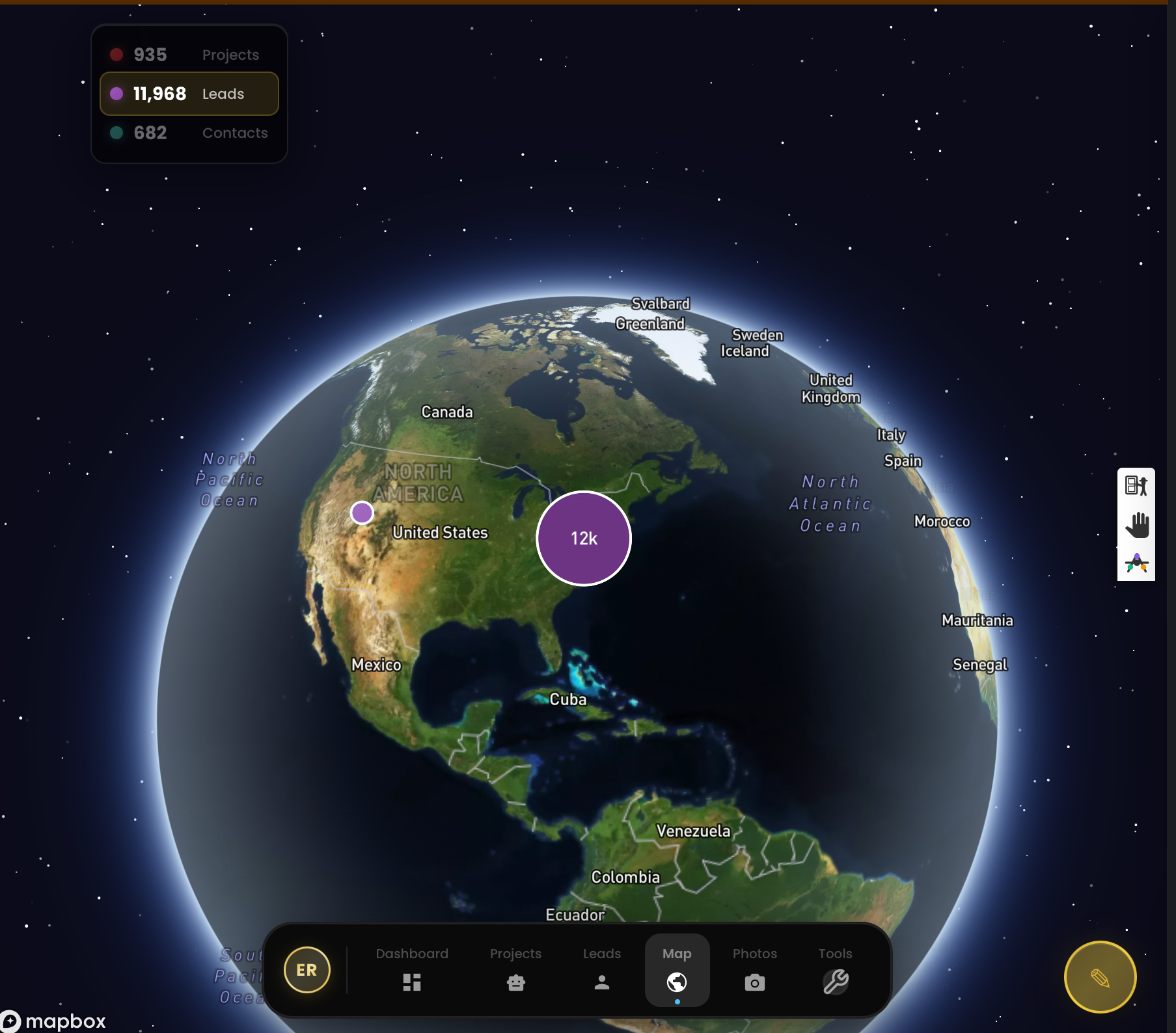 Photo Stack Map View